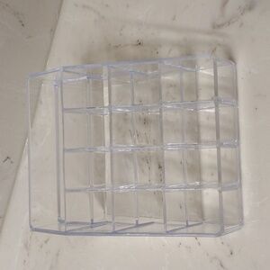 Acrylic cosmetics/brush organizer